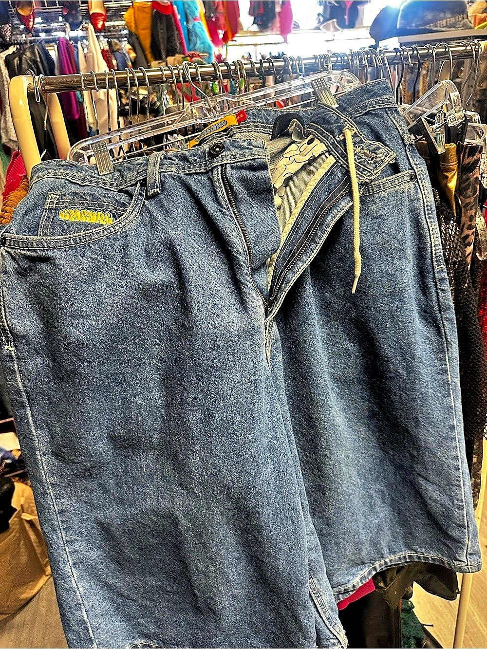 Girlfriends Denim Jean Shorts Size 8